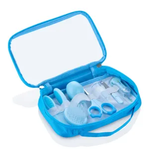 Babyjem 7-Piece Baby Grooming Set for Babies, Newborn, Blue, 0 Months 