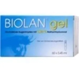 BIOLAN gel eye drops 60X0.45 ml Sodium hyaluronate