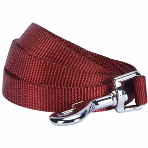 Classic Solid Color Dog Leash, Fired Brick