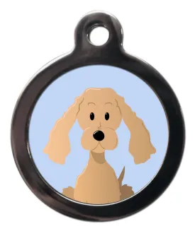 Cocker Spaniel Dog ID Tag