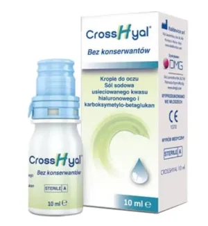 Crosshyal eye drops