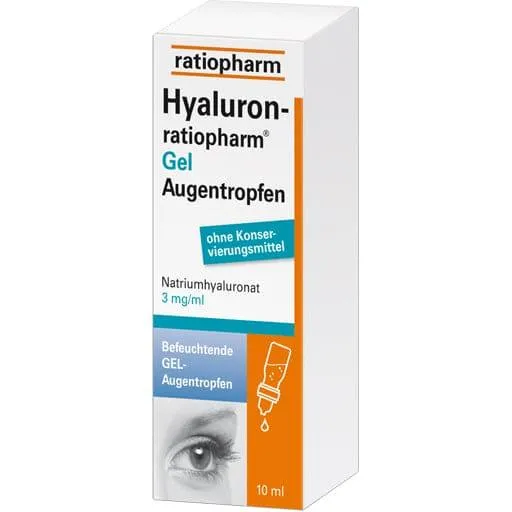 HYALURON-RATIOPHARM Gel eye drops