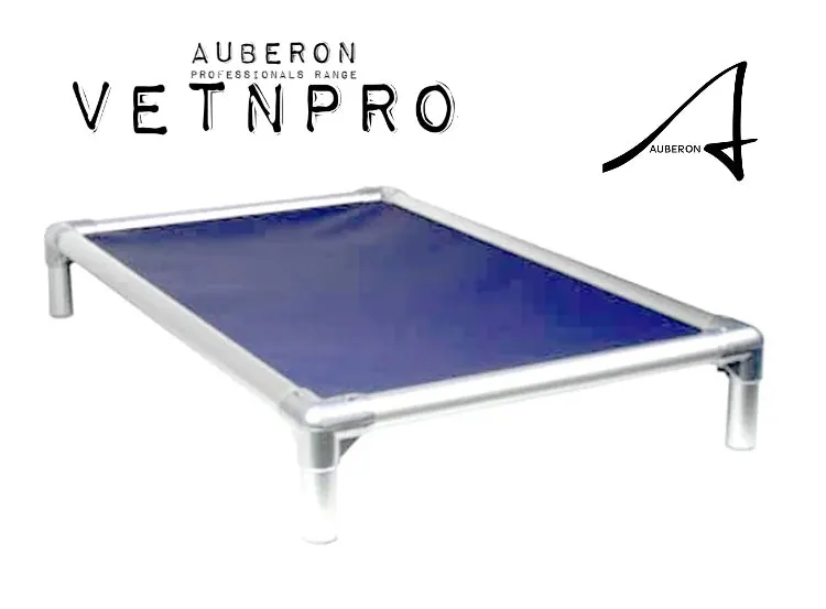 ‘Indestructible’ Aluminium Auberon VetnPro Raised Dog Bed Elevated Commercial Grade PVC Chew Scratch Rip Proof Material