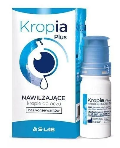 Kropia Plus Dry eye drops without preservatives