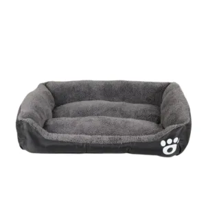 Large Durable Non-Slip Pet Bed with Soft Fleece - FLOOFI