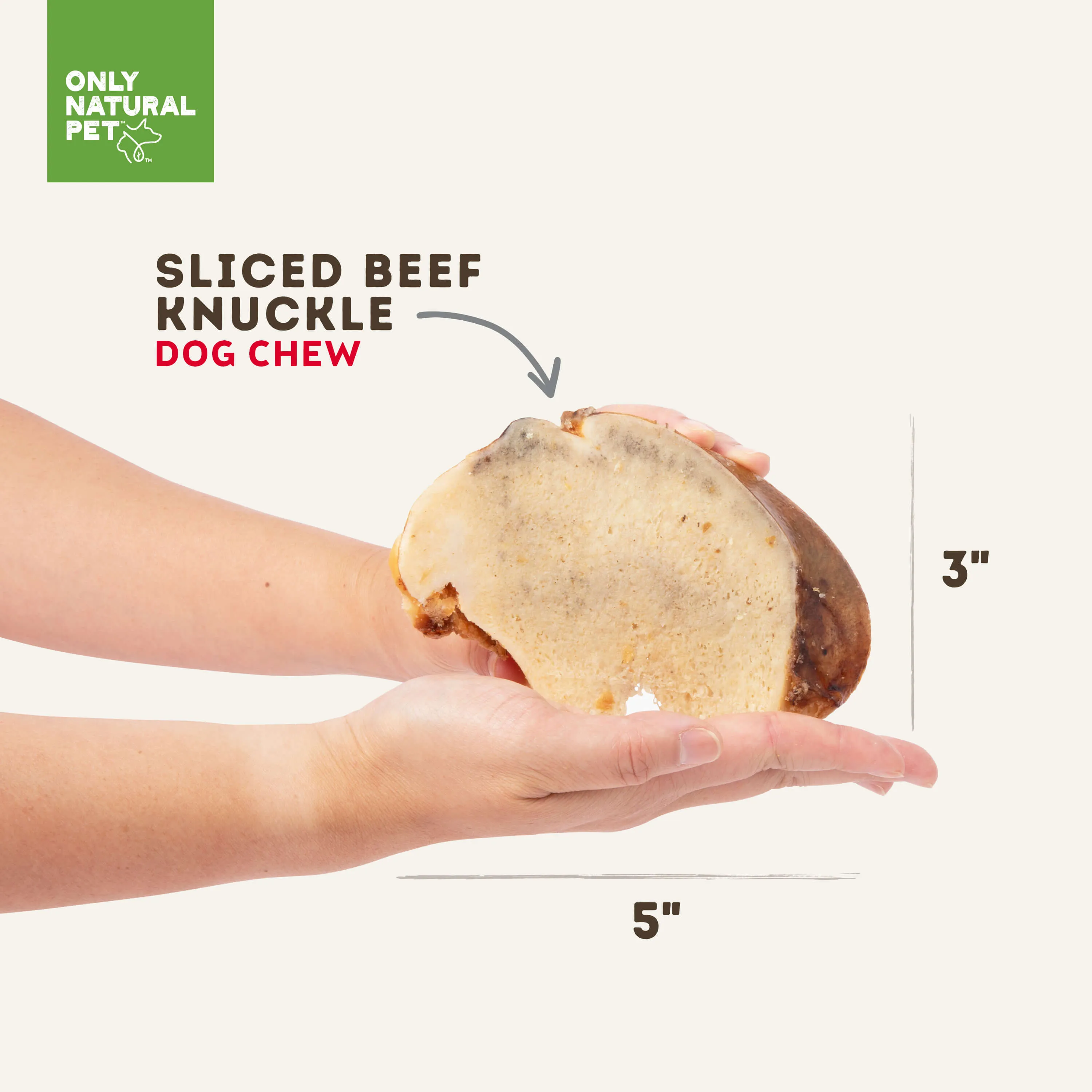 Only Natural Pet Sliced Beef Knuckle Dog Chew