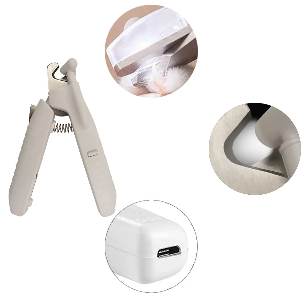 Pet Nail Clipper with LED Light