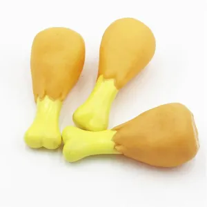 Rubber Chicken Leg Squeaky Pet Toy