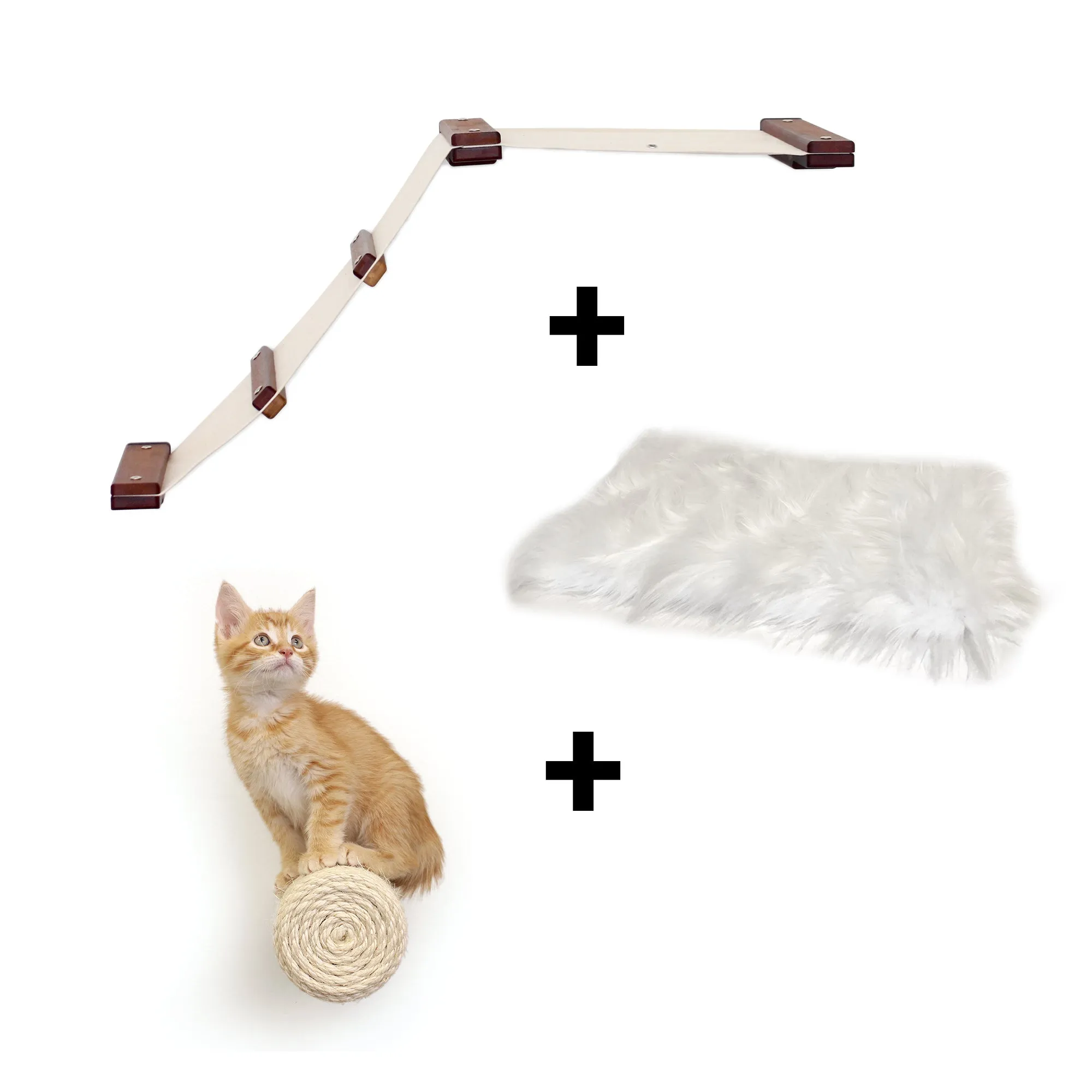 The Lift, Plush Pad, Scratching Post Bundle