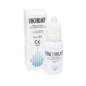 VISCOBLAST eye drops 15ml, eye drops for dry eyes