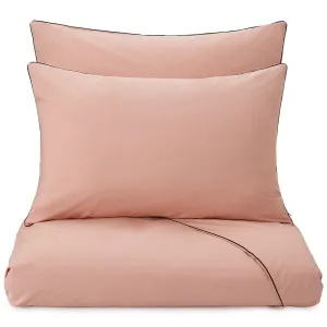 Vitero Bedding [Light dusty pink/Black]