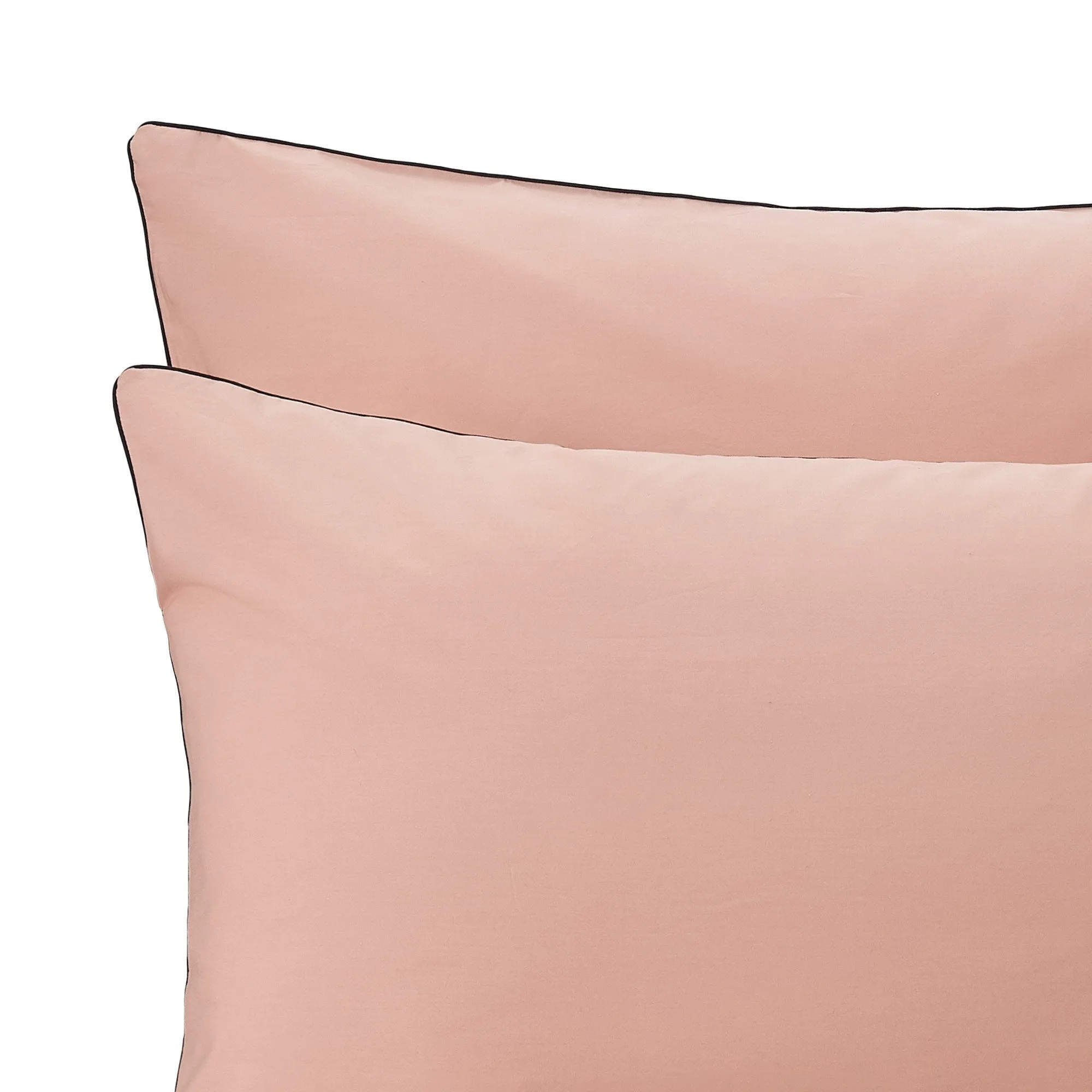 Vitero Bedding [Light dusty pink/Black]