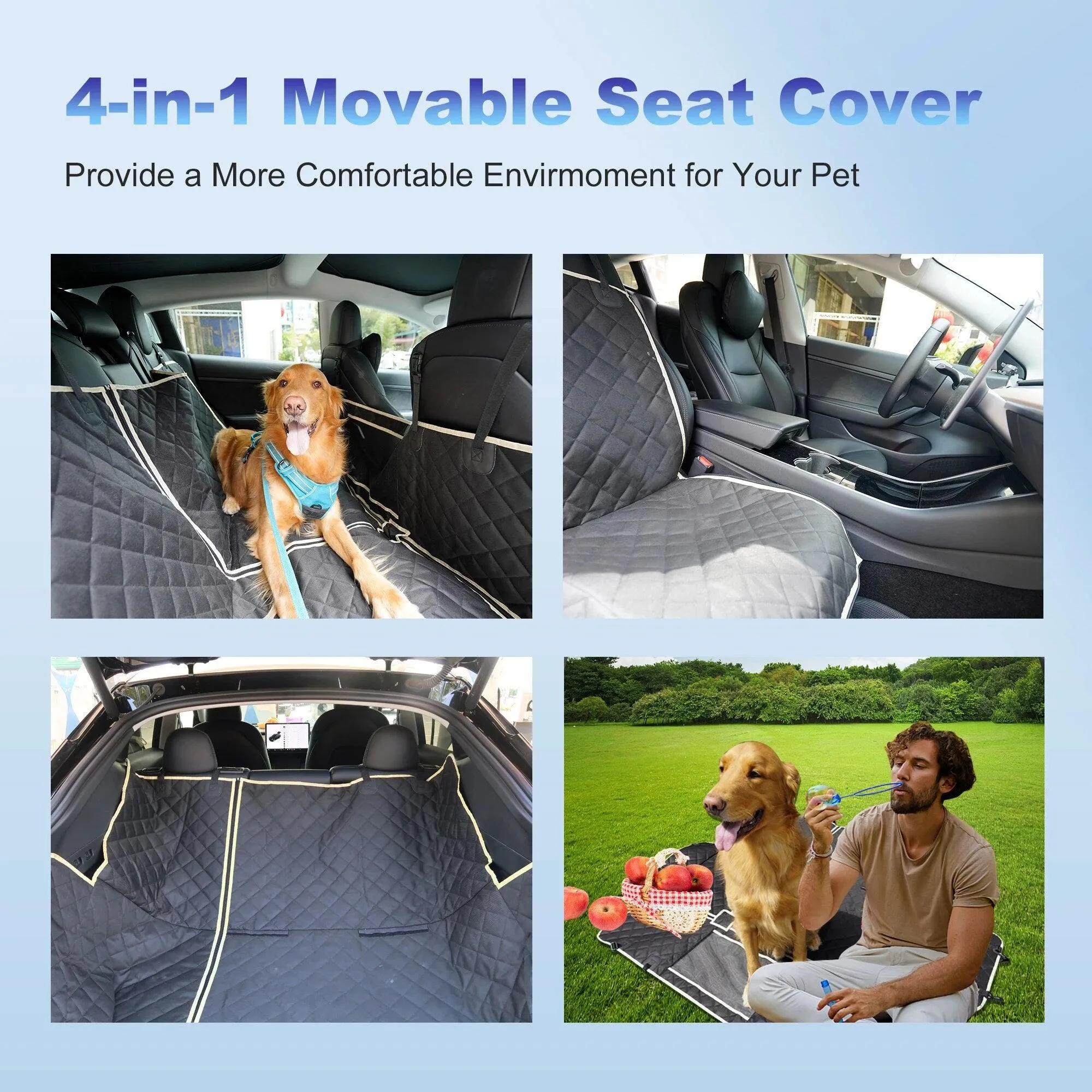 Waterproof Car Pet Seat Cover